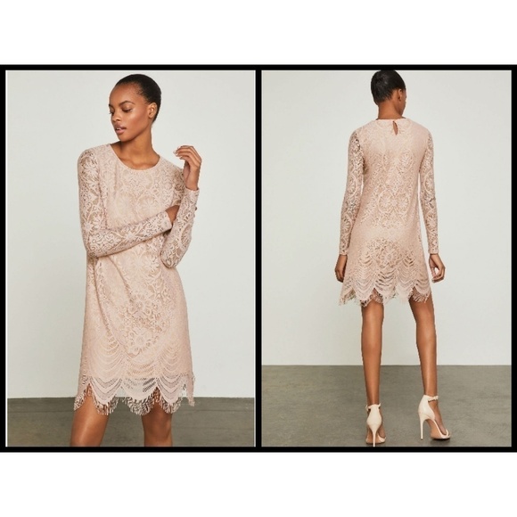 💕BCBGMAXAZRIA💕 Marae Lace A-Line Dress - Picture 1 of 8